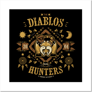 Diablos Hunters Posters and Art